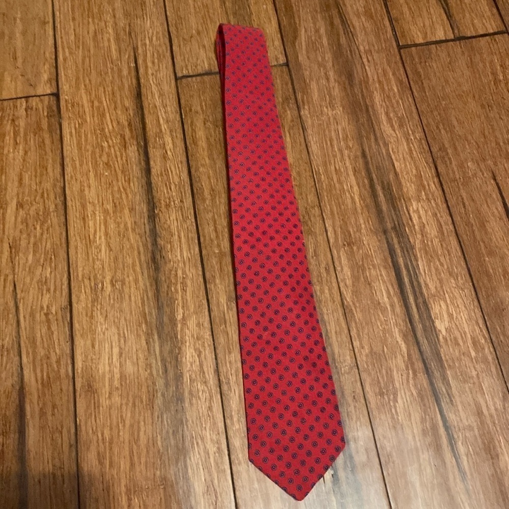 Robert Talbott Red Men’s Tie For Nordstrom From Italy Dress